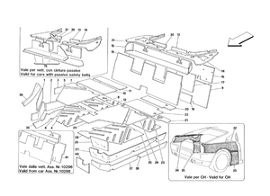 Passengers Compartment Insulations - Valid For Tb - Valid Till Car Nr. 94909 Ts And Nr. 94268 Usa Ts