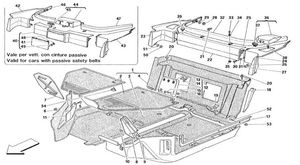 Passengers Compartment Carpets - Valid For Ts - Valid From Car Nr. 94910 Ts And Nr. 94269 Usa Ts