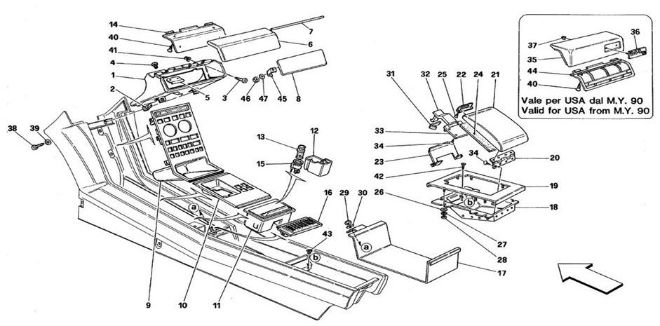 Schematic: Tunnel - Accessories - Valid For Tb - Door With Key Version-