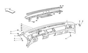 Dashboard - Trim And Accessories - Valid For Usa From M.Y. 90