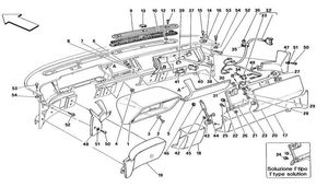 Dashboard - Trim And Accessories - Not For Usa From M.Y. 90