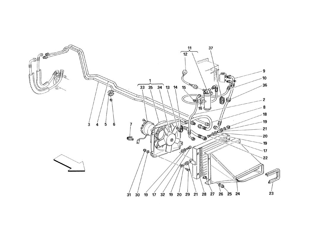 Schematic: Air Conditioning System