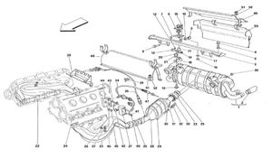 Exhaust System - Valid For Catalytic Vehicles - For Usa Spyder