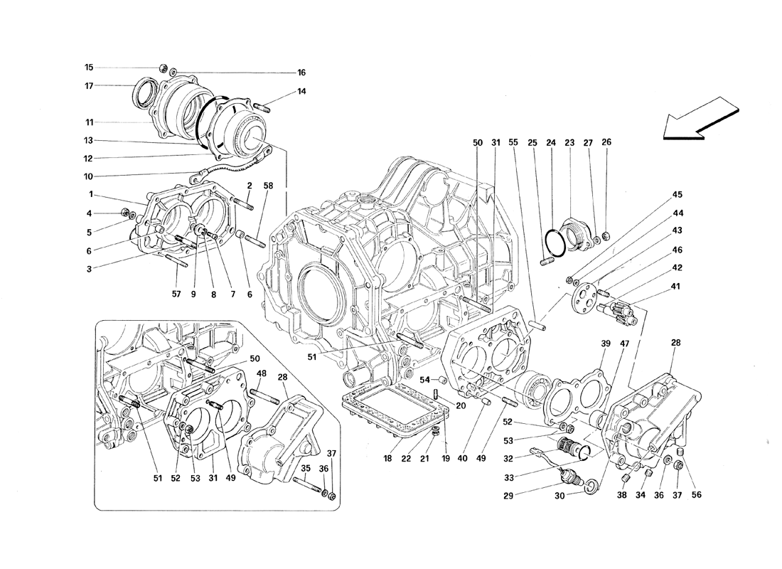 Schematic: Gearbox Covers