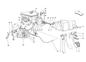 Brake Hydraulic System - Not For Rhd