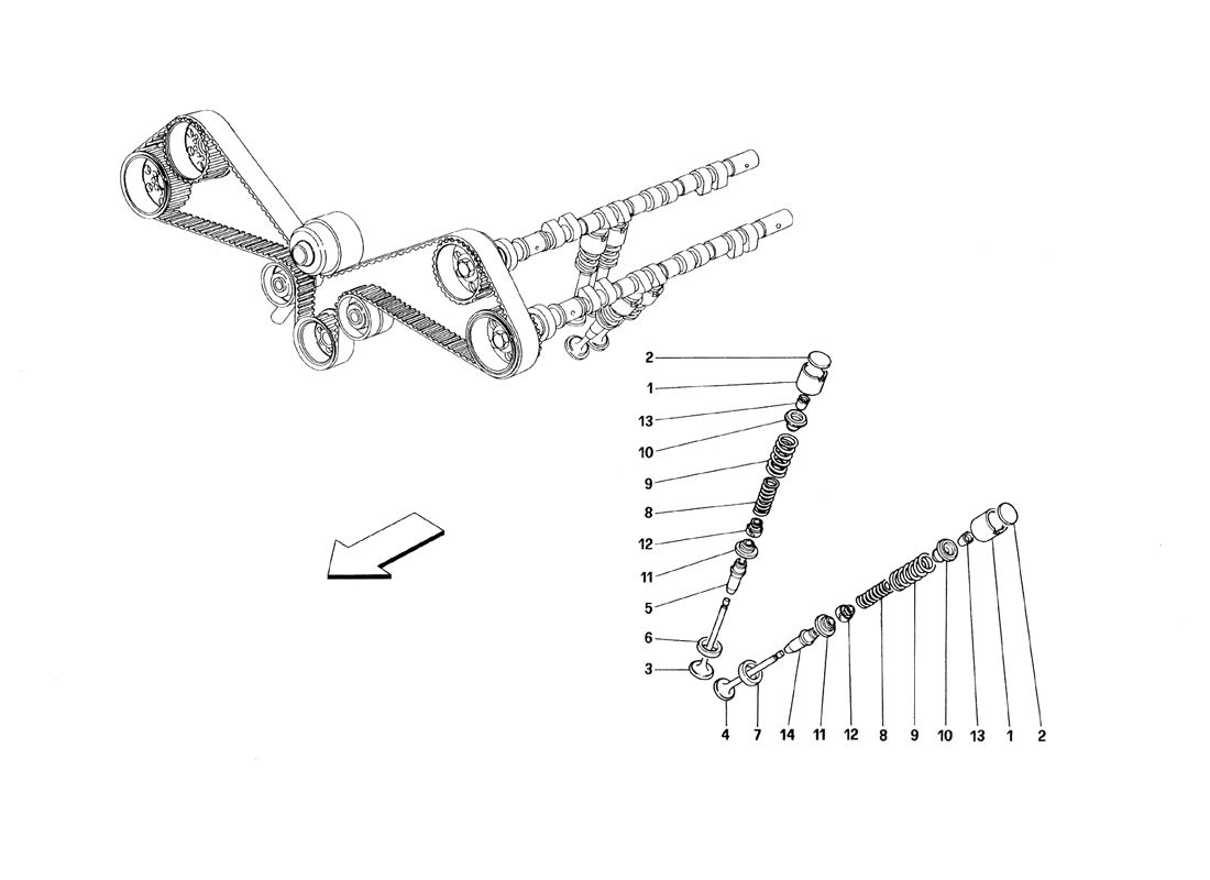 Schematic: Timing - Tappets