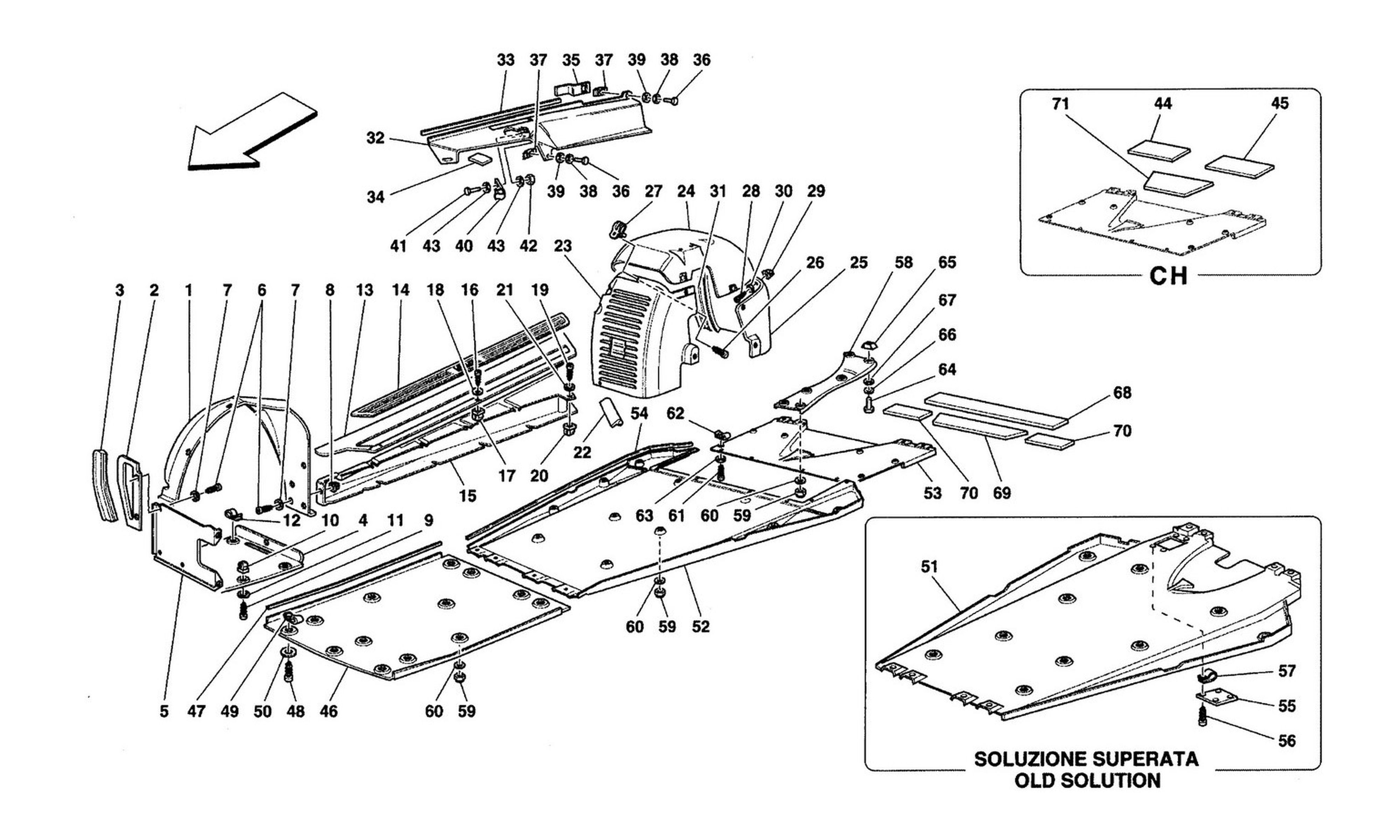 Schematic: Body - Shields And Wheelhouses