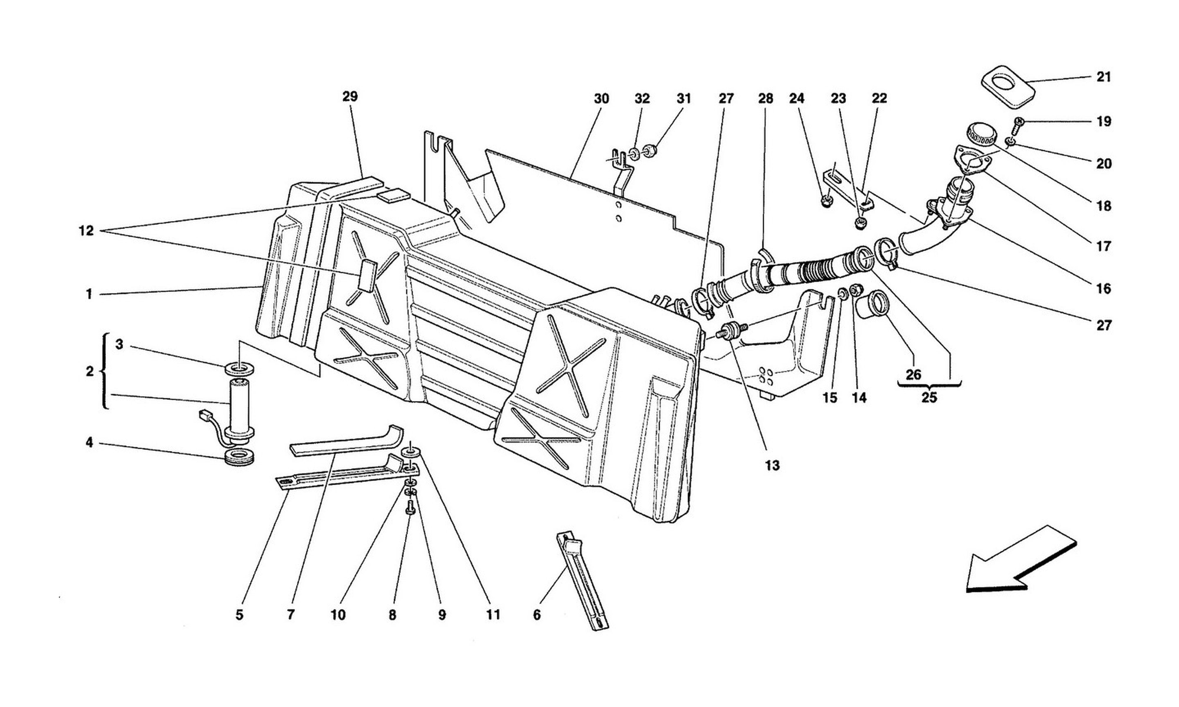 Schematic: Fuel Tank