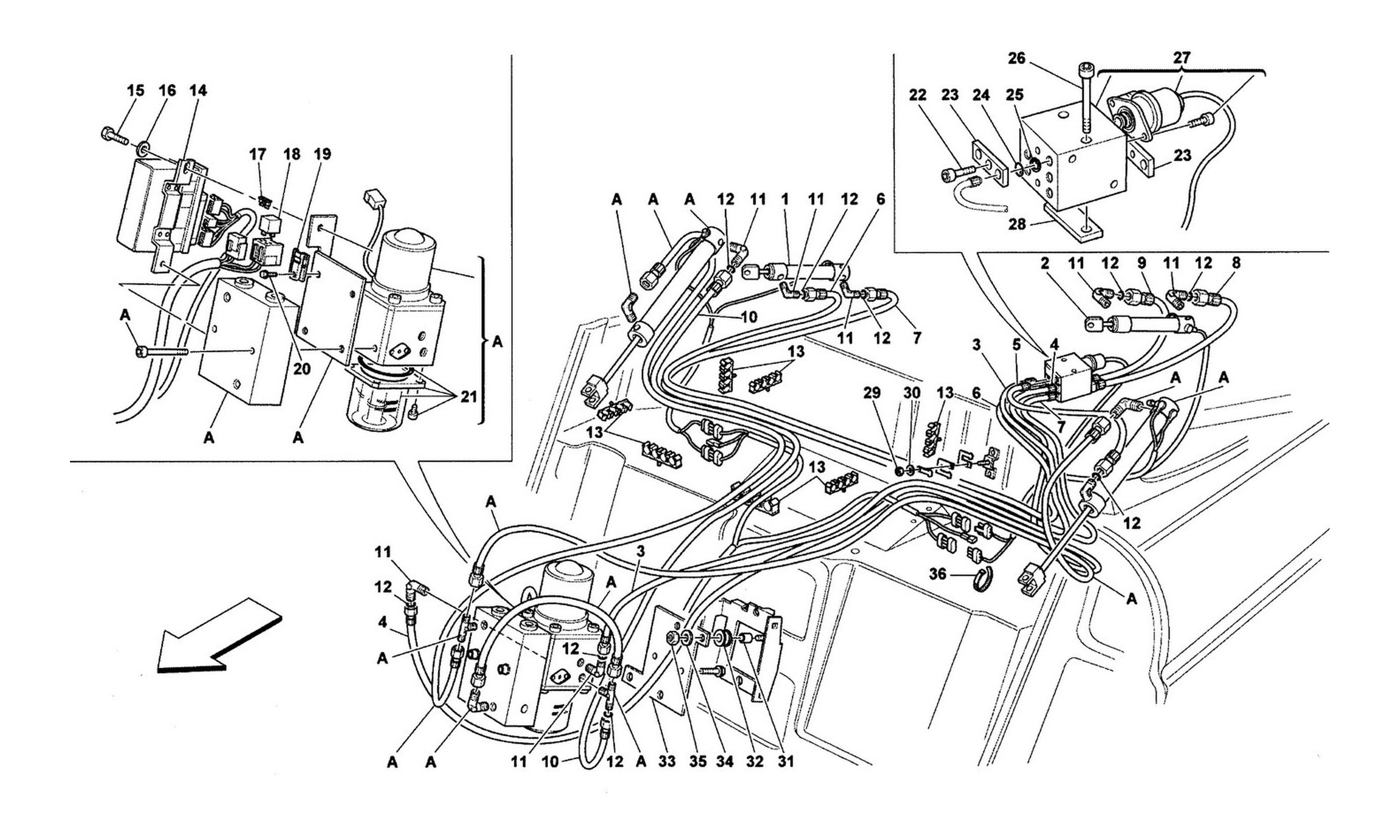 Schematic: Top Hydraulic Control -Valid For Spider-