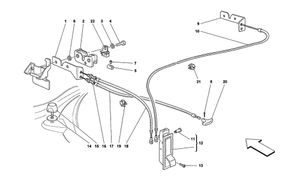 Opening Device For Front Hood