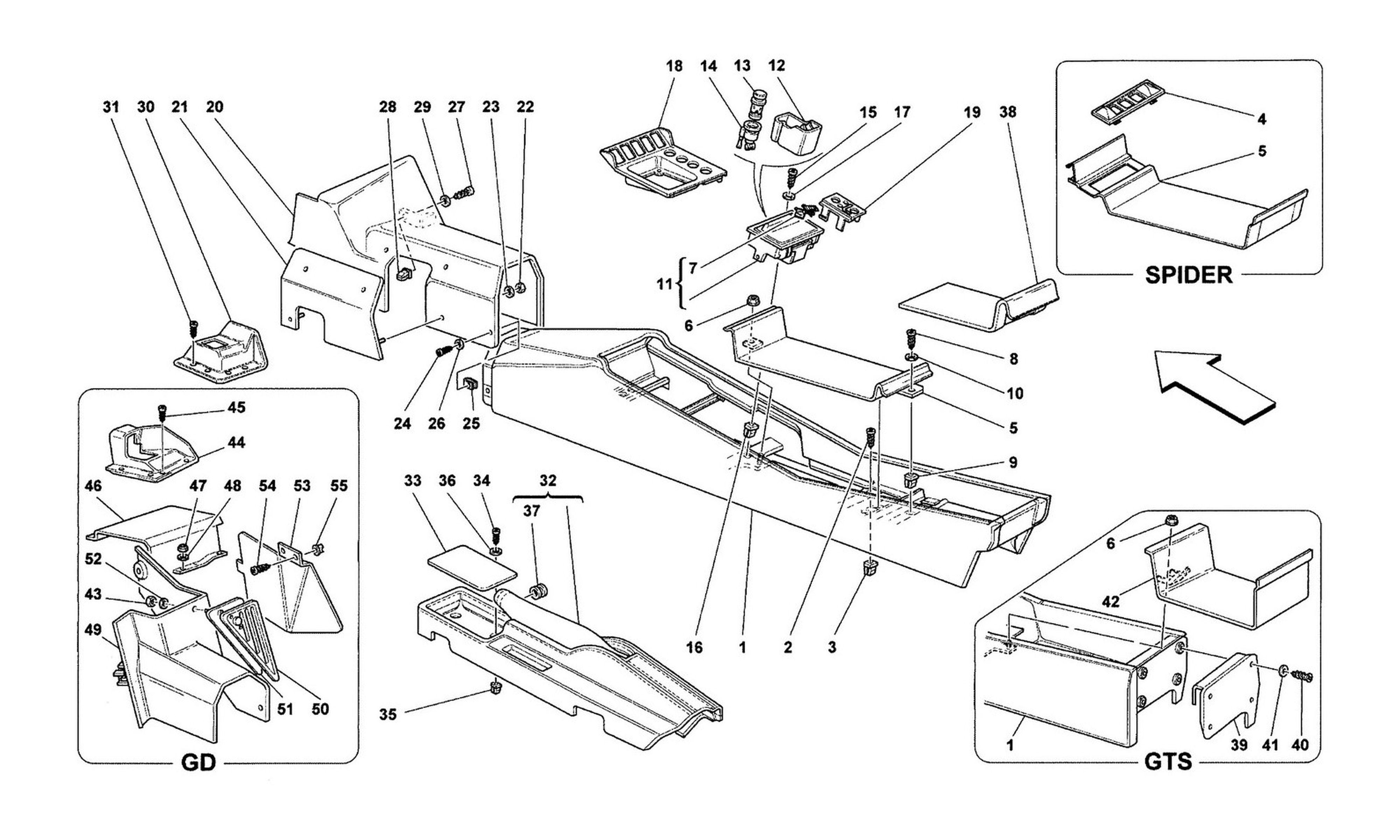 Schematic: Tunnel - Framework And Accessories