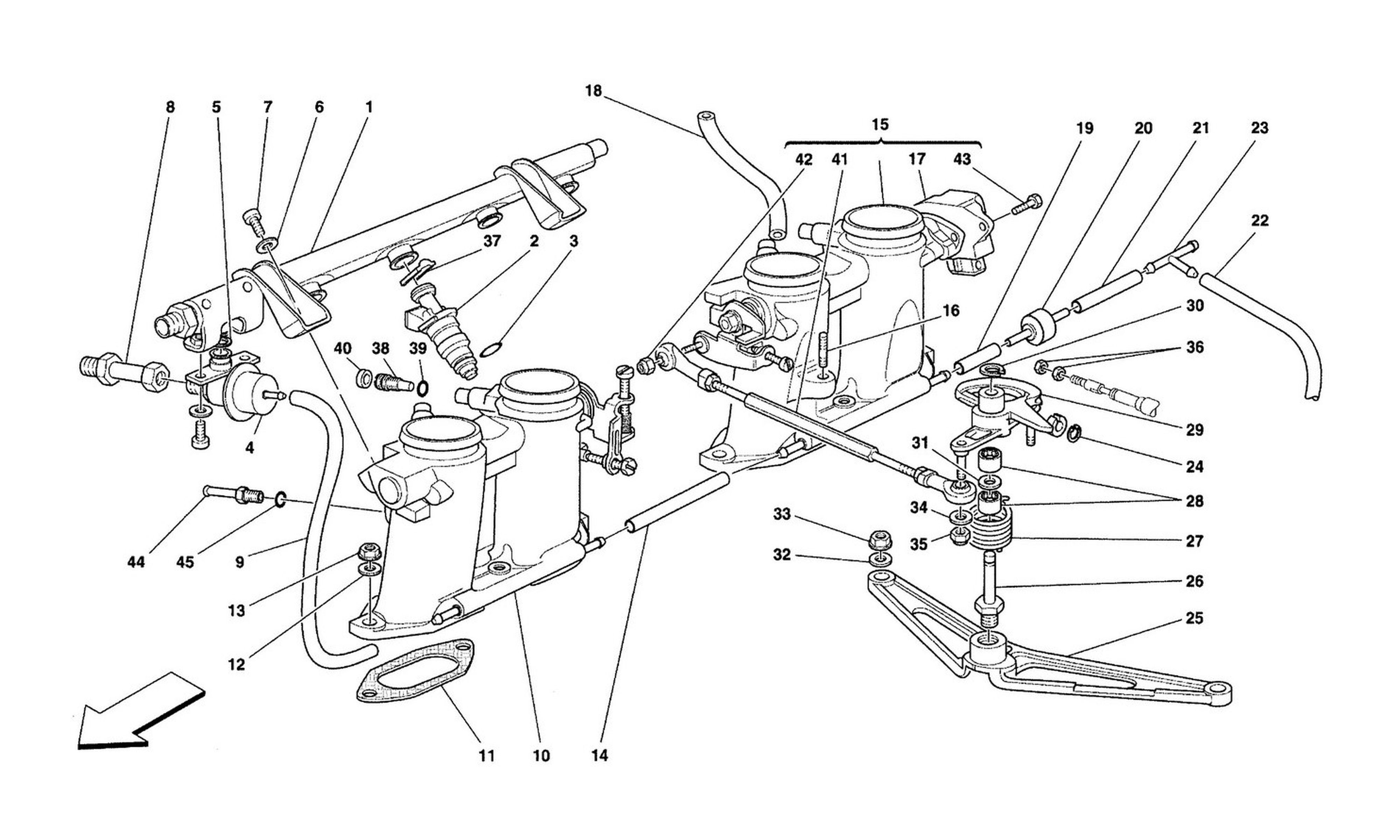 Schematic: Throttle Holders And Controls