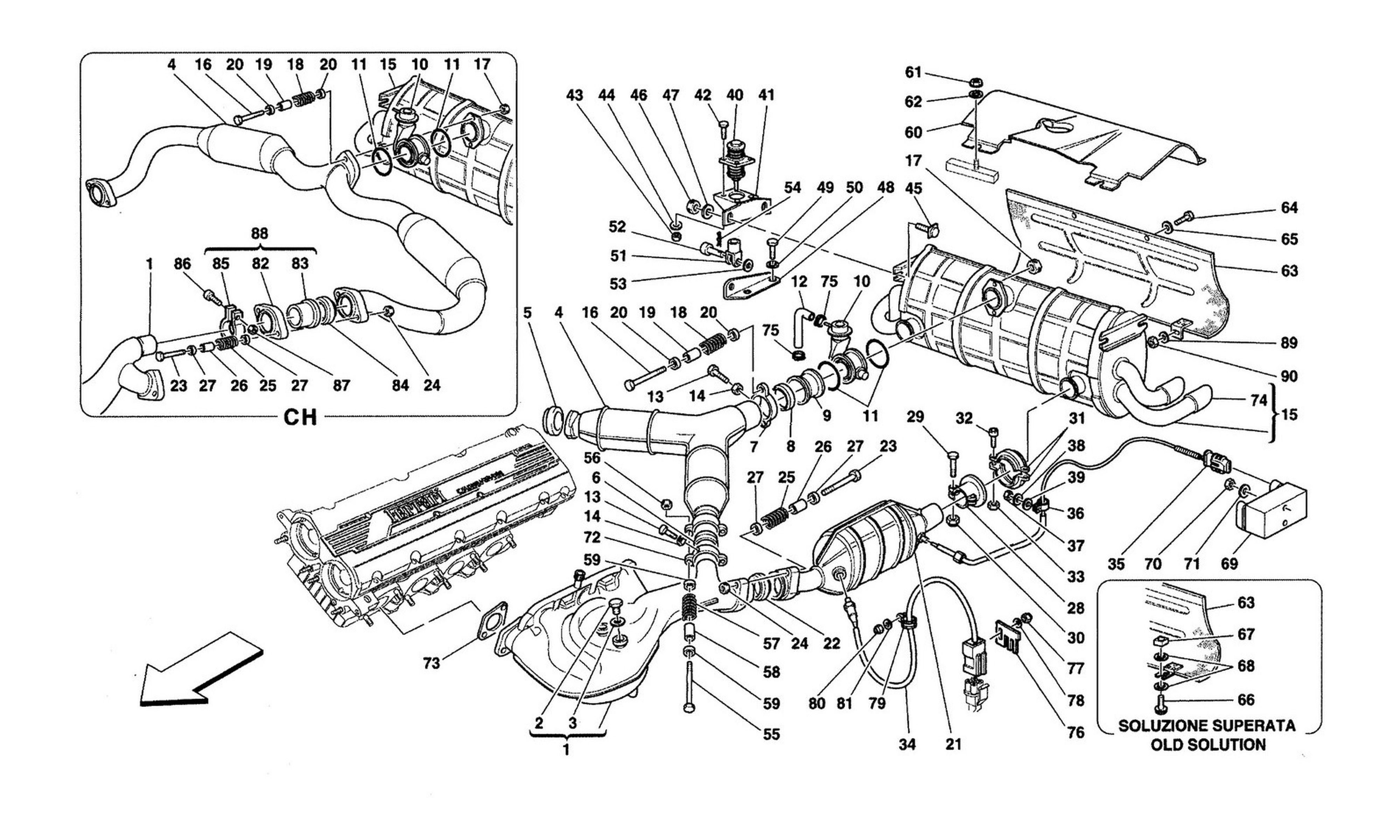 Schematic: Exhaust System