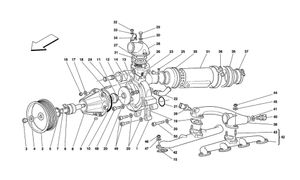 Water Pump And Oil/Water Heat Exchanger