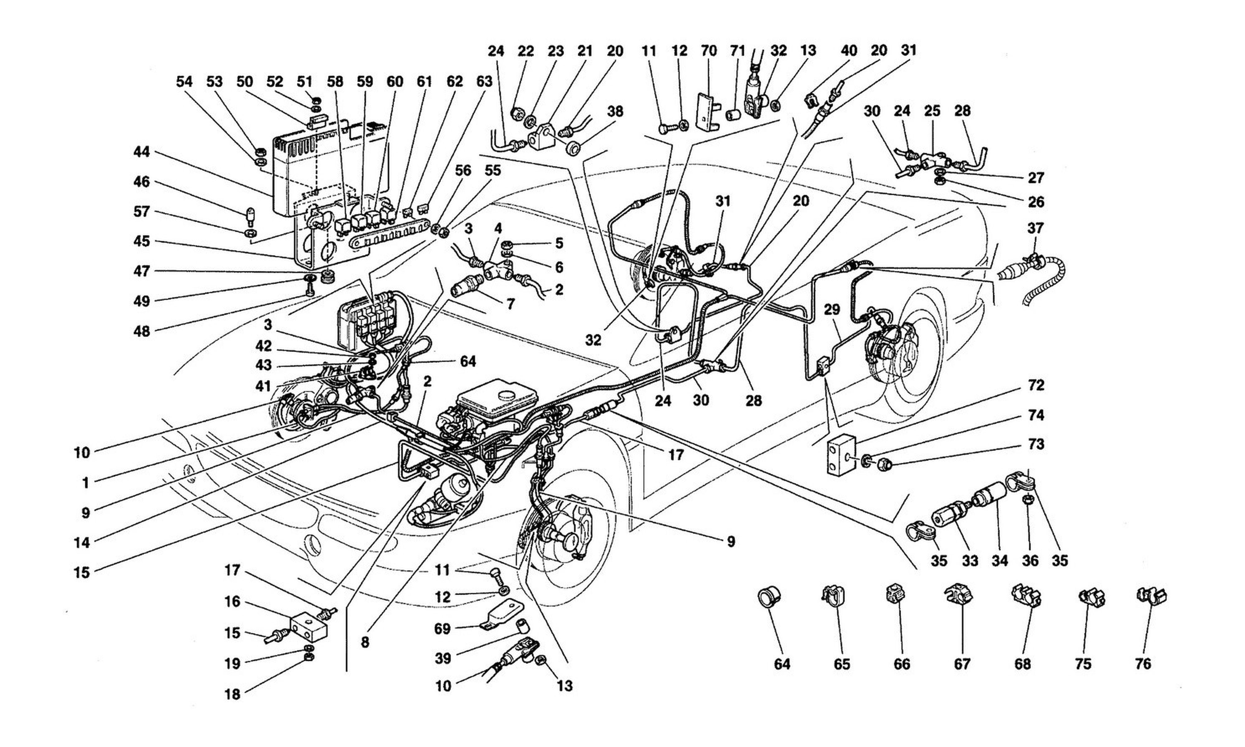 Schematic: Brake System