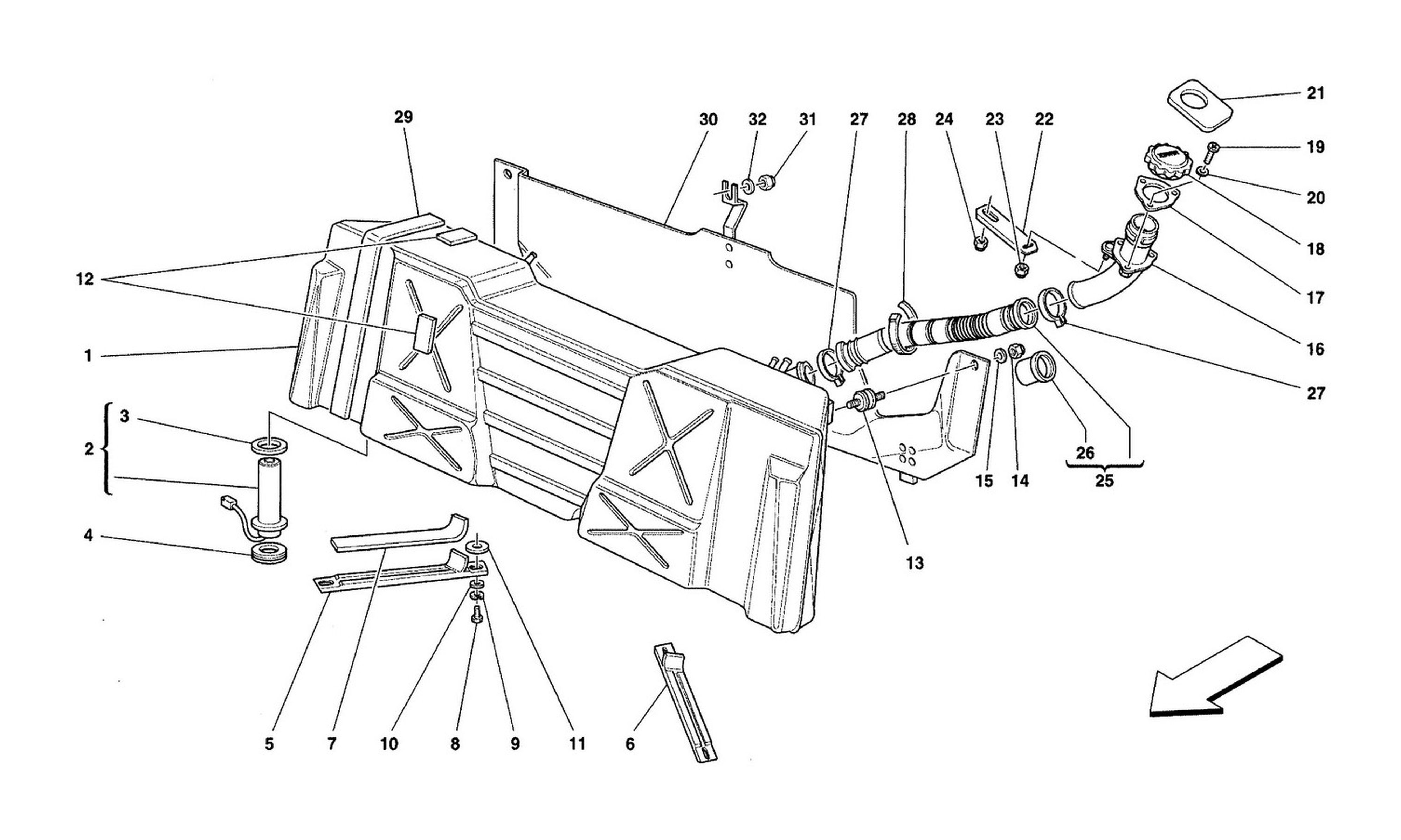 Schematic: Fuel Tank