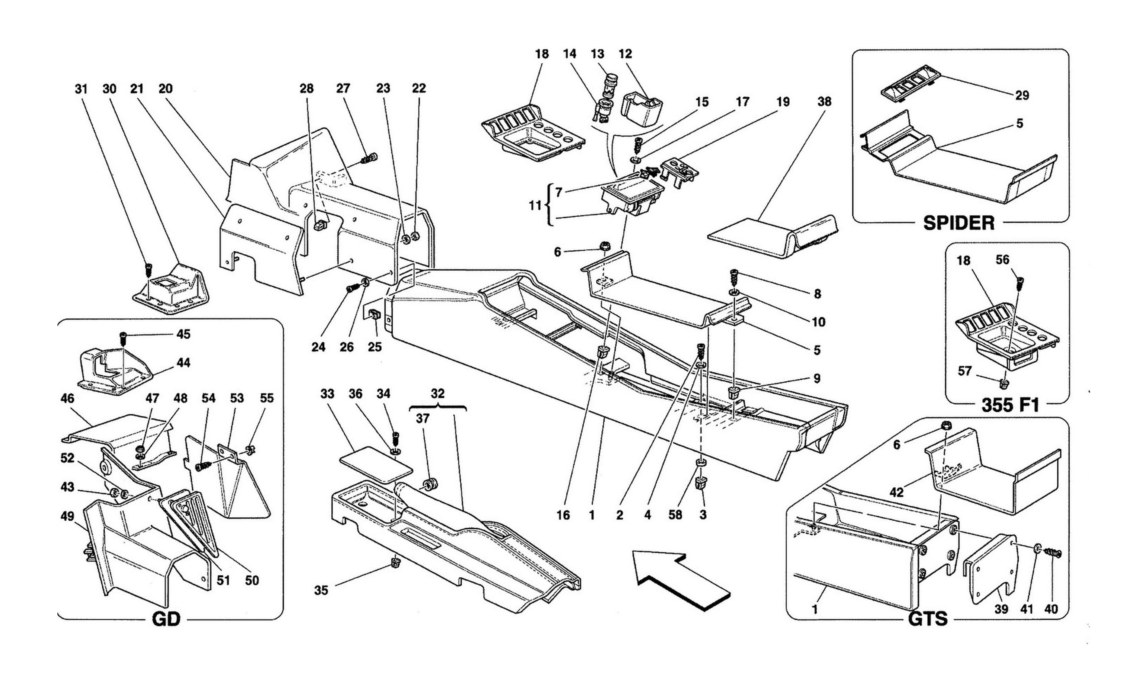 Schematic: Tunnel - Framework And Accessories