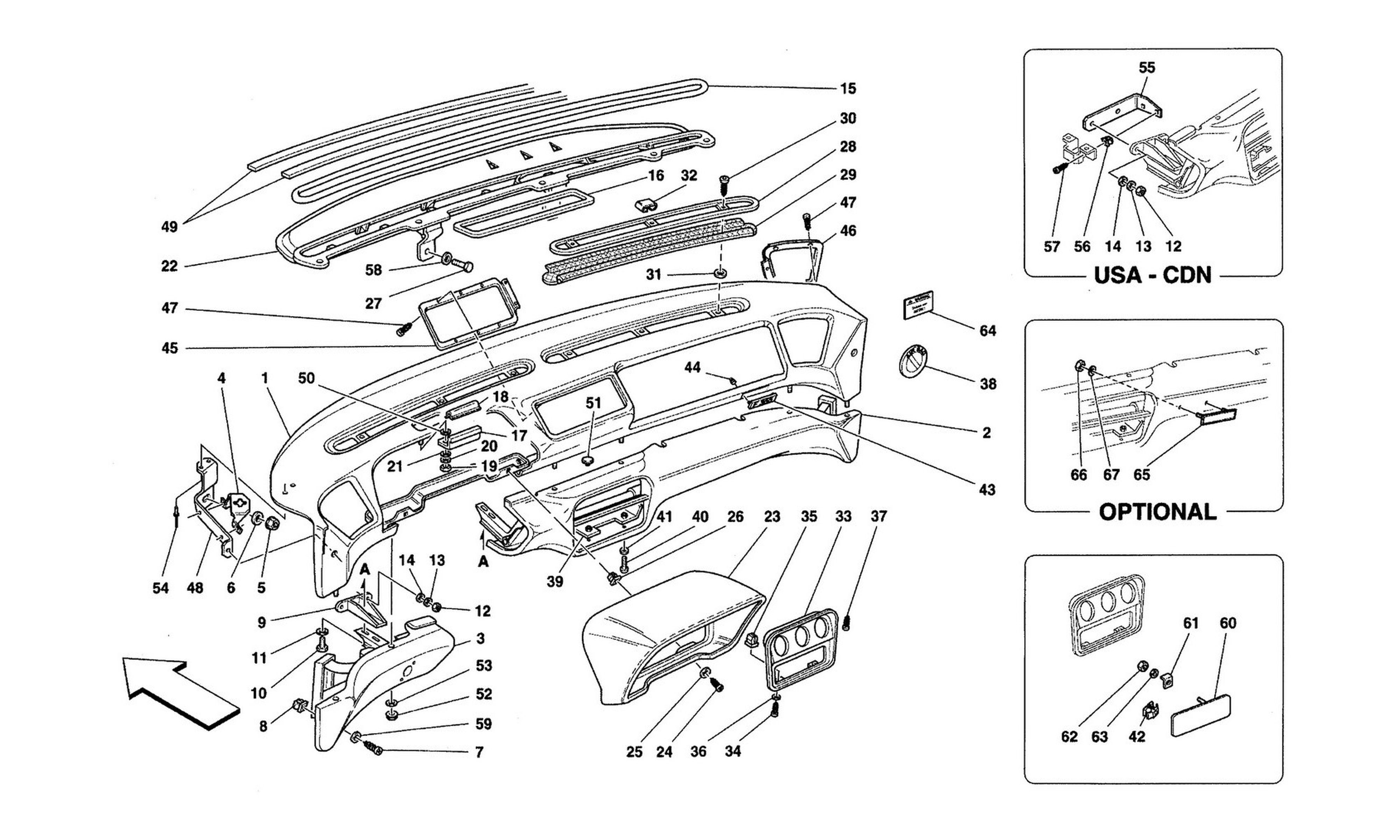 Schematic: Dashboard