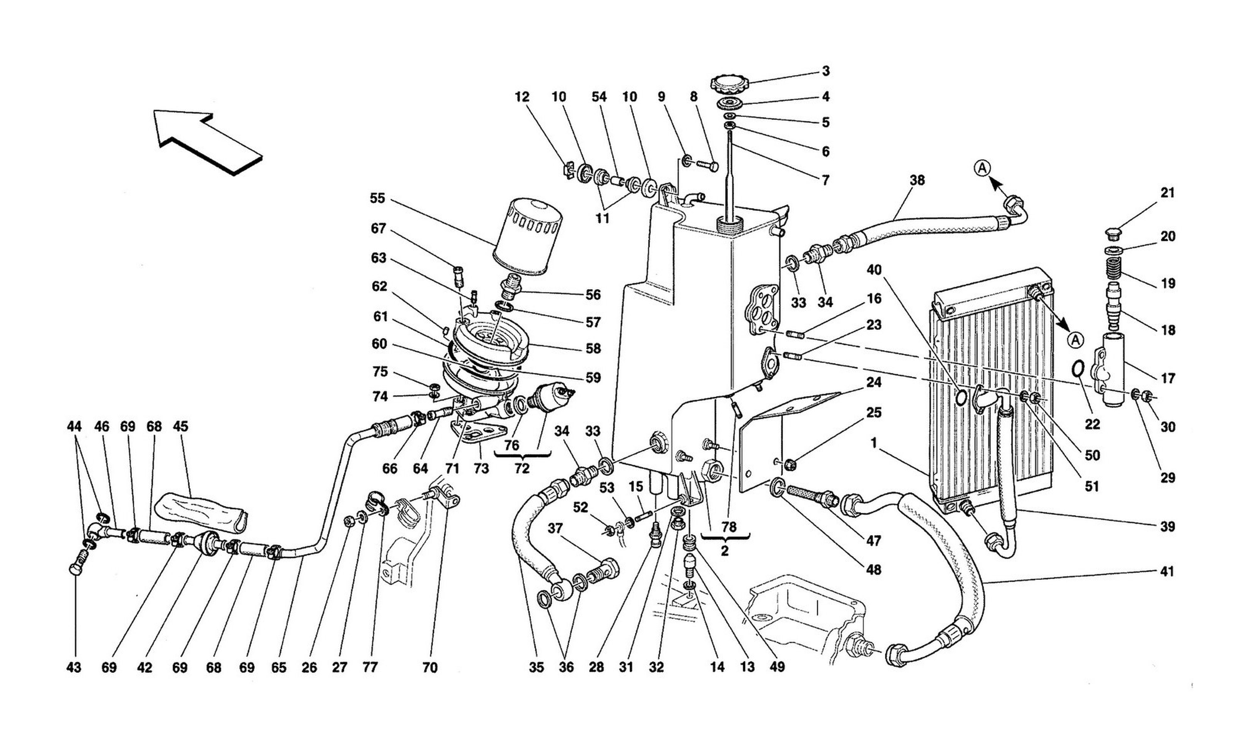 Schematic: Lubrication System