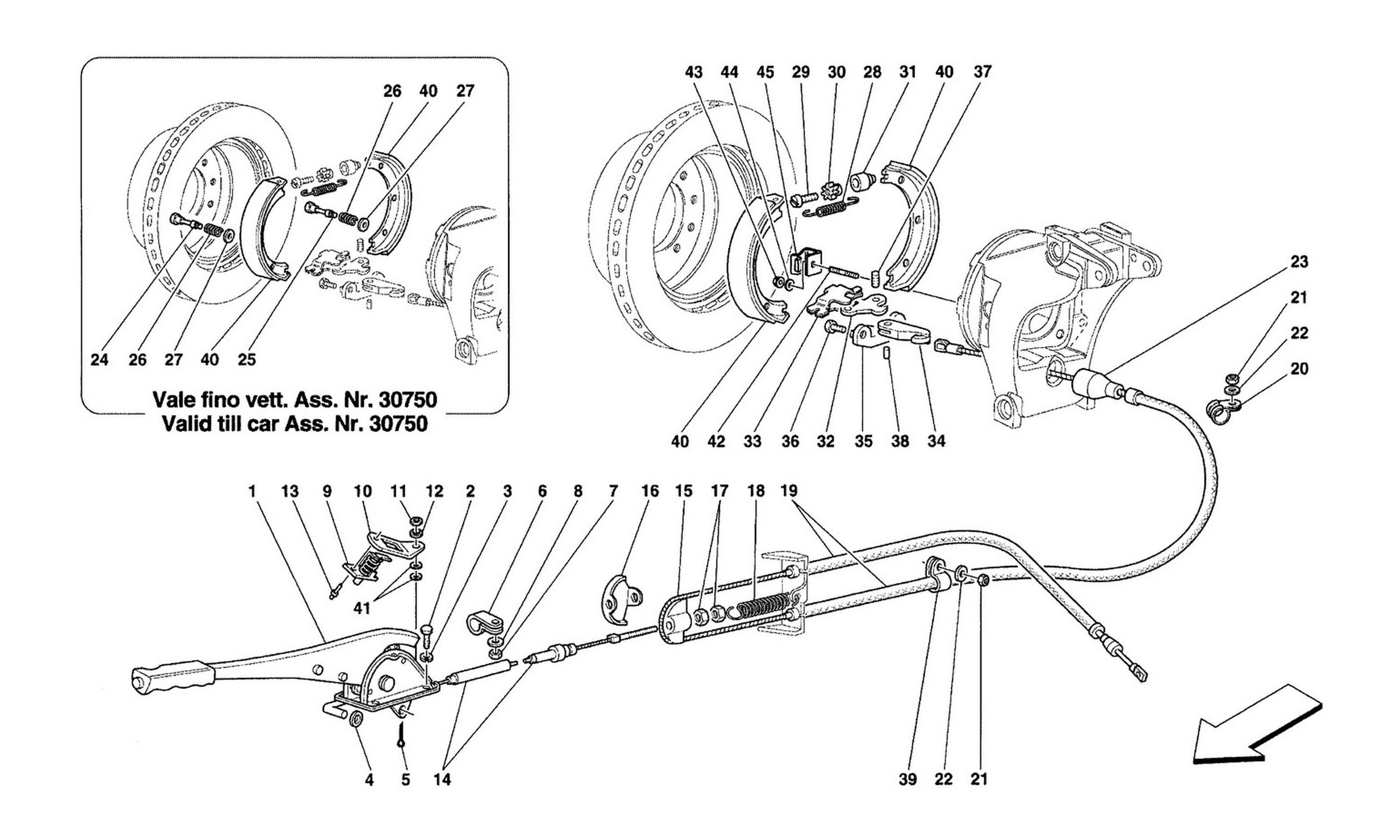 Schematic: Hand-Brake Control