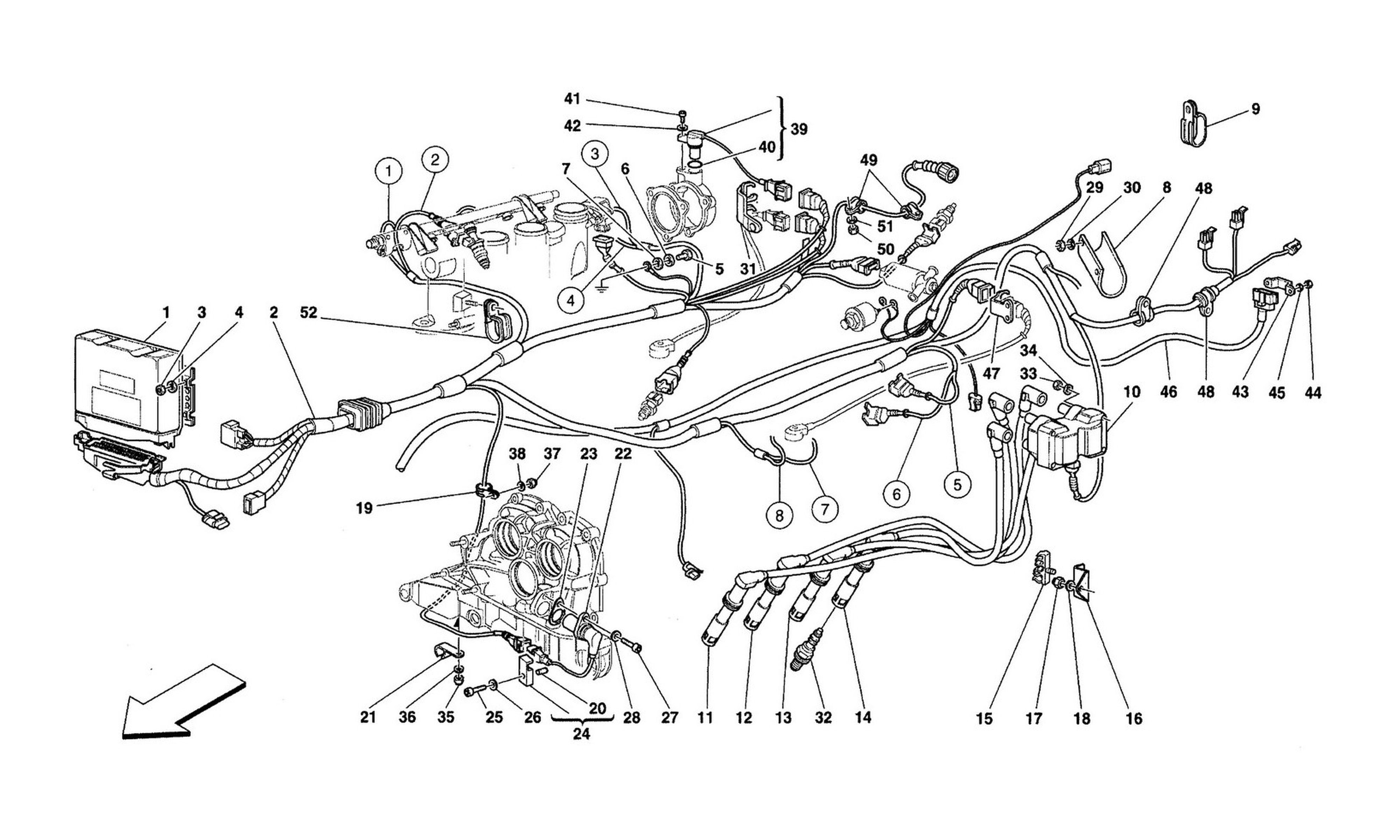 Schematic: Injection Device - Ignition