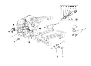 Front Suspension And Brake Pipes