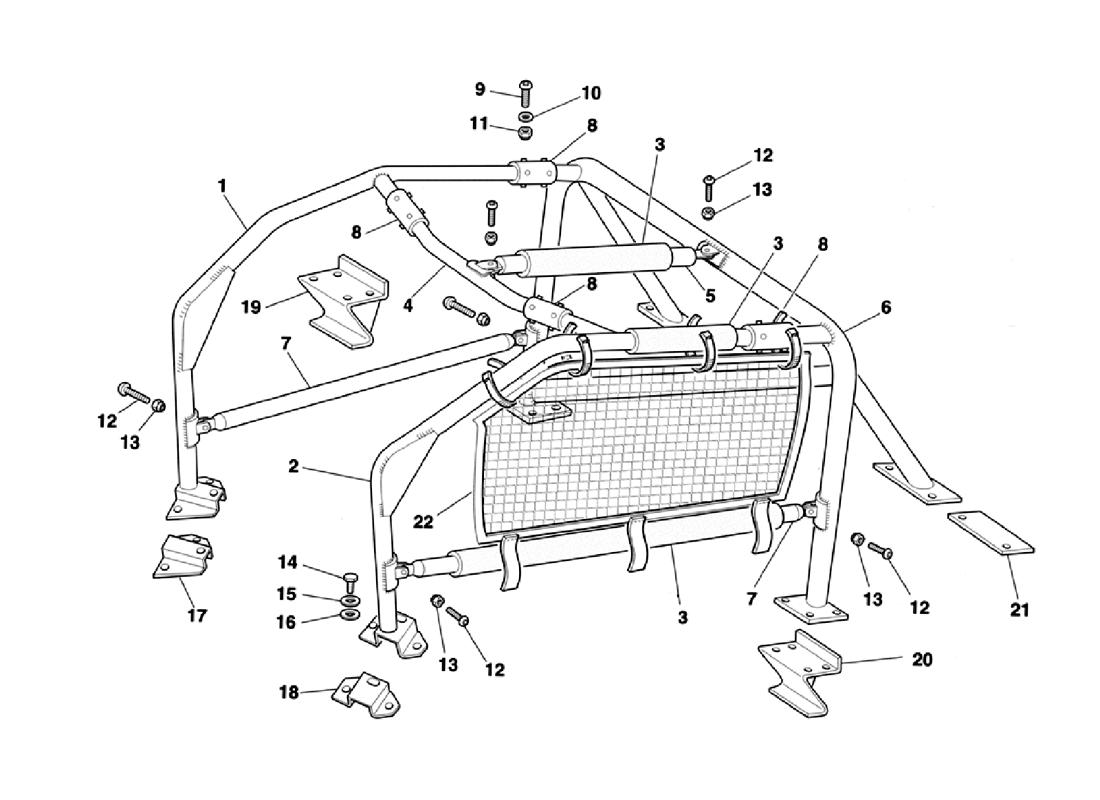 Schematic: Roll Bar