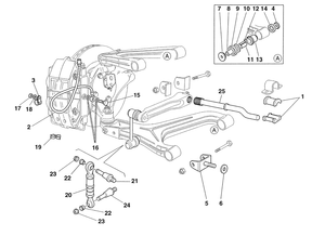 Front Suspension And Brake Pipes