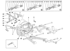 Rear Suspension And Brake Pipes