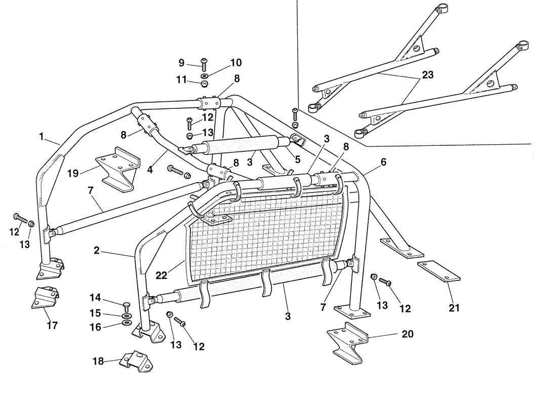 Schematic: Roll Bar