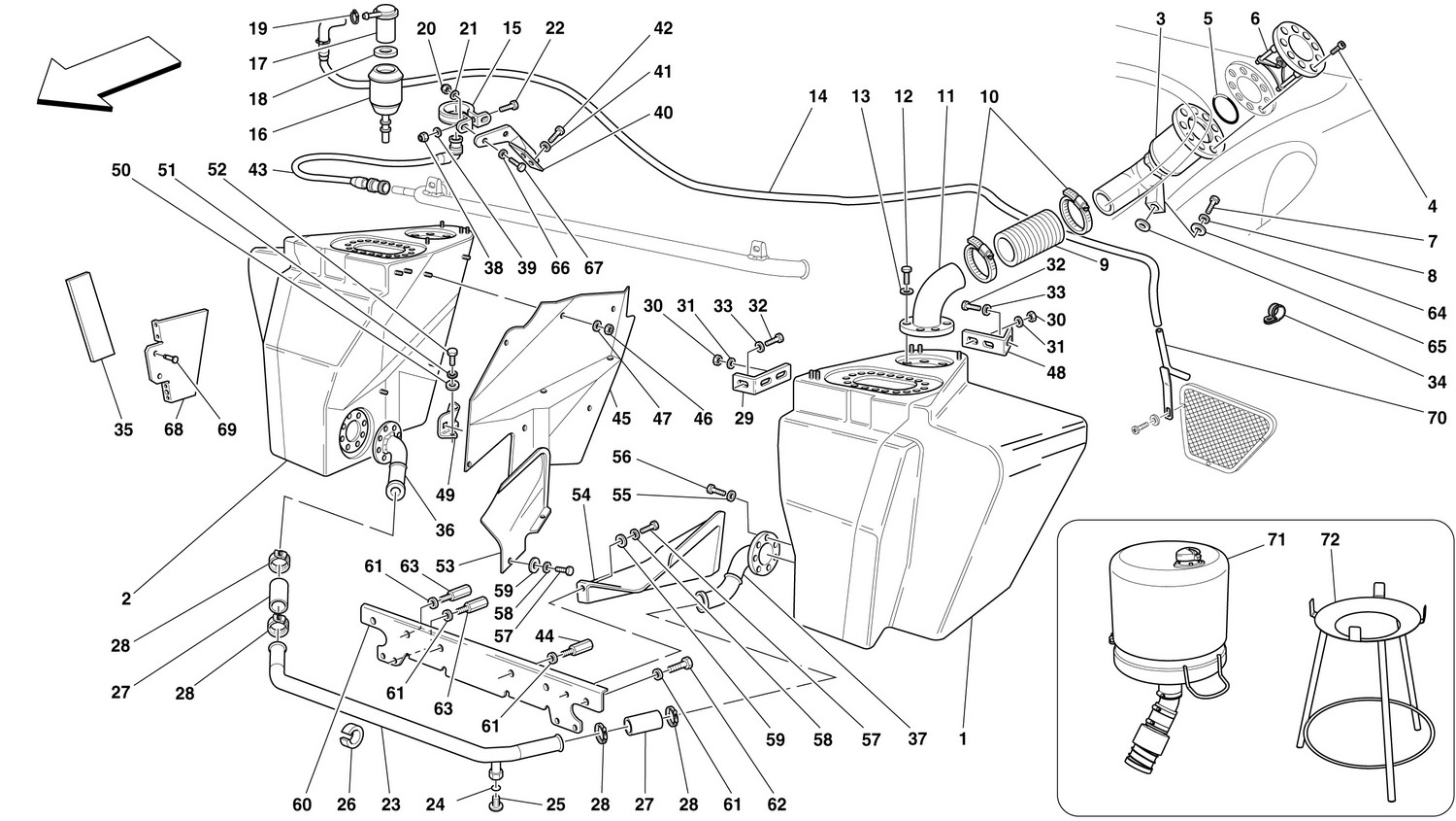 Schematic: Fuel Tanks