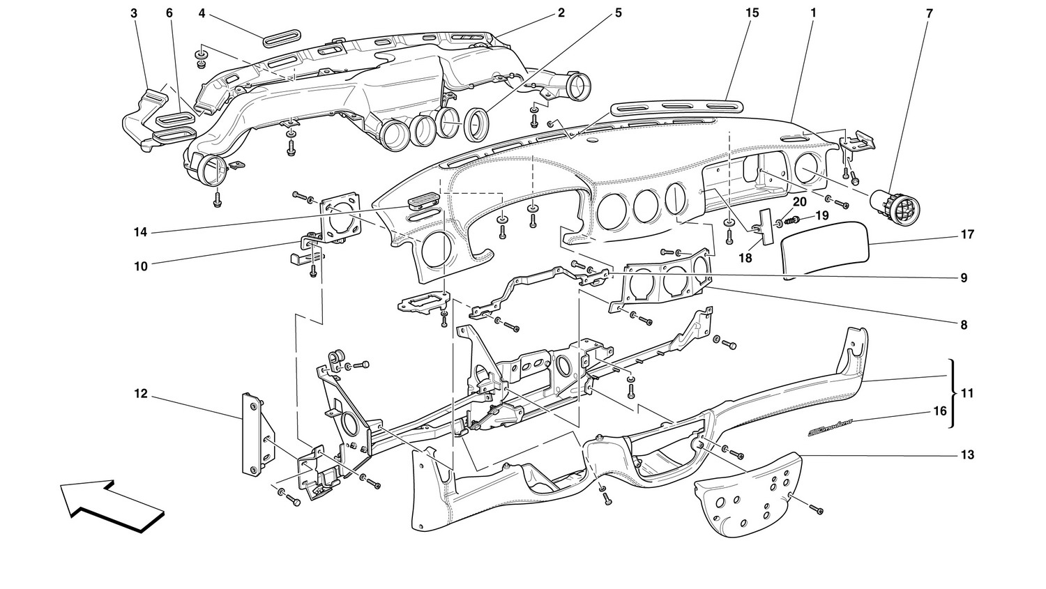 Schematic: Dashboard