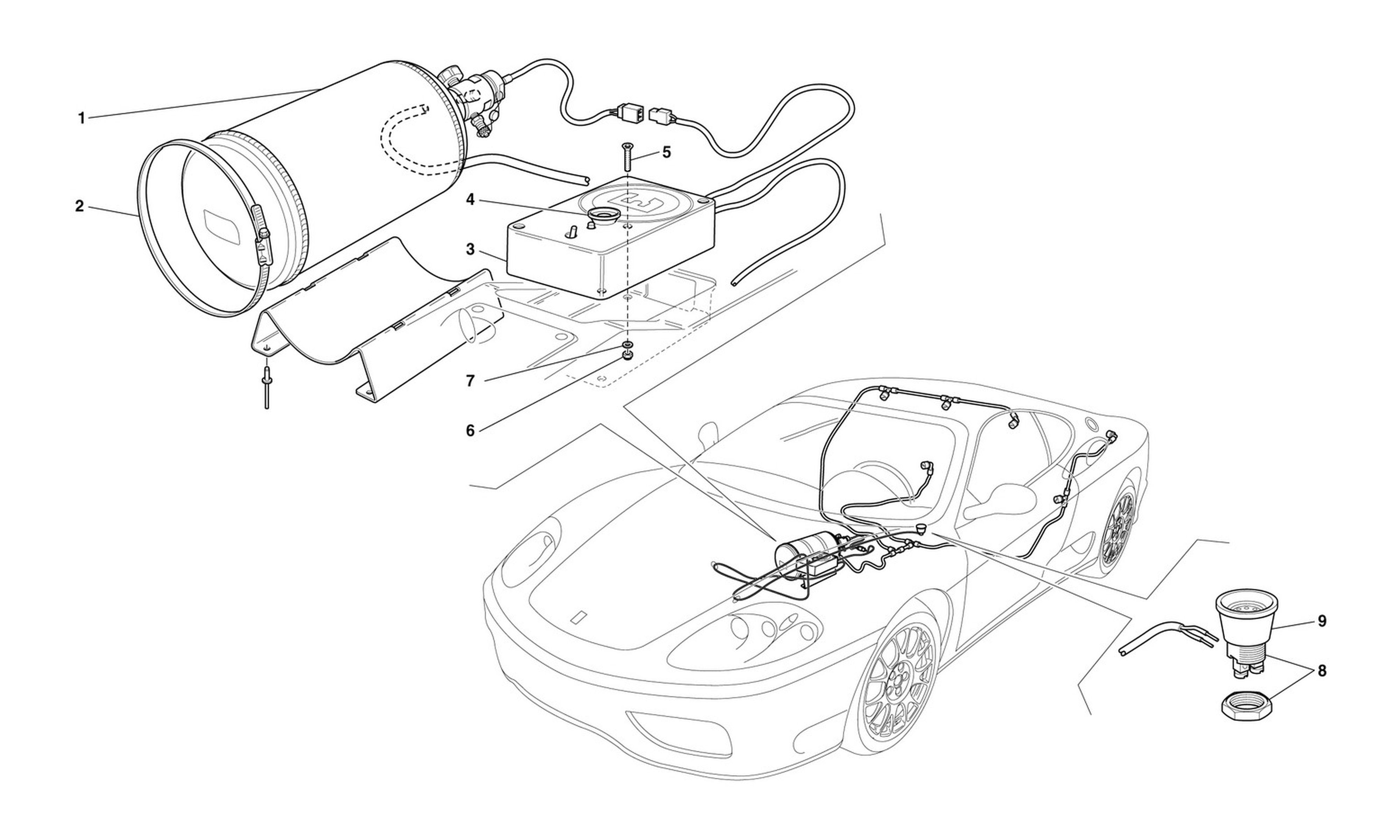 Schematic: Fire-Proof System