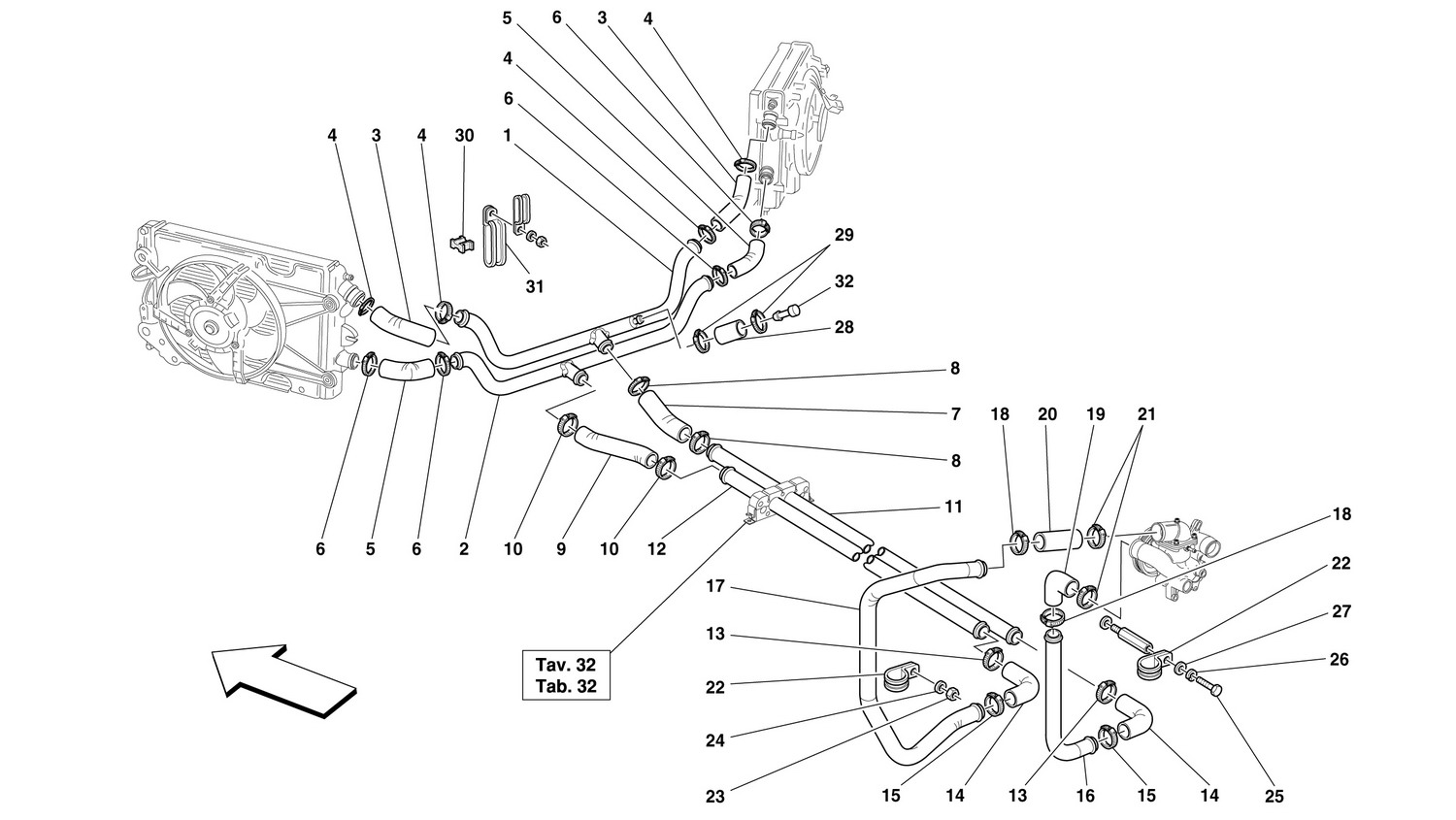 Schematic: Cooling System