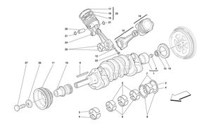 Driving Shaft - Connecting Rods And Pistons