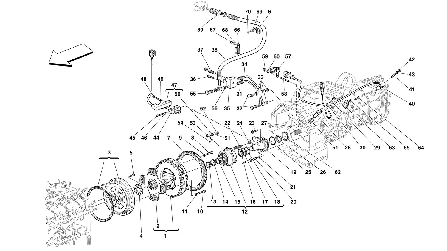 Schematic: Clutch And Controls