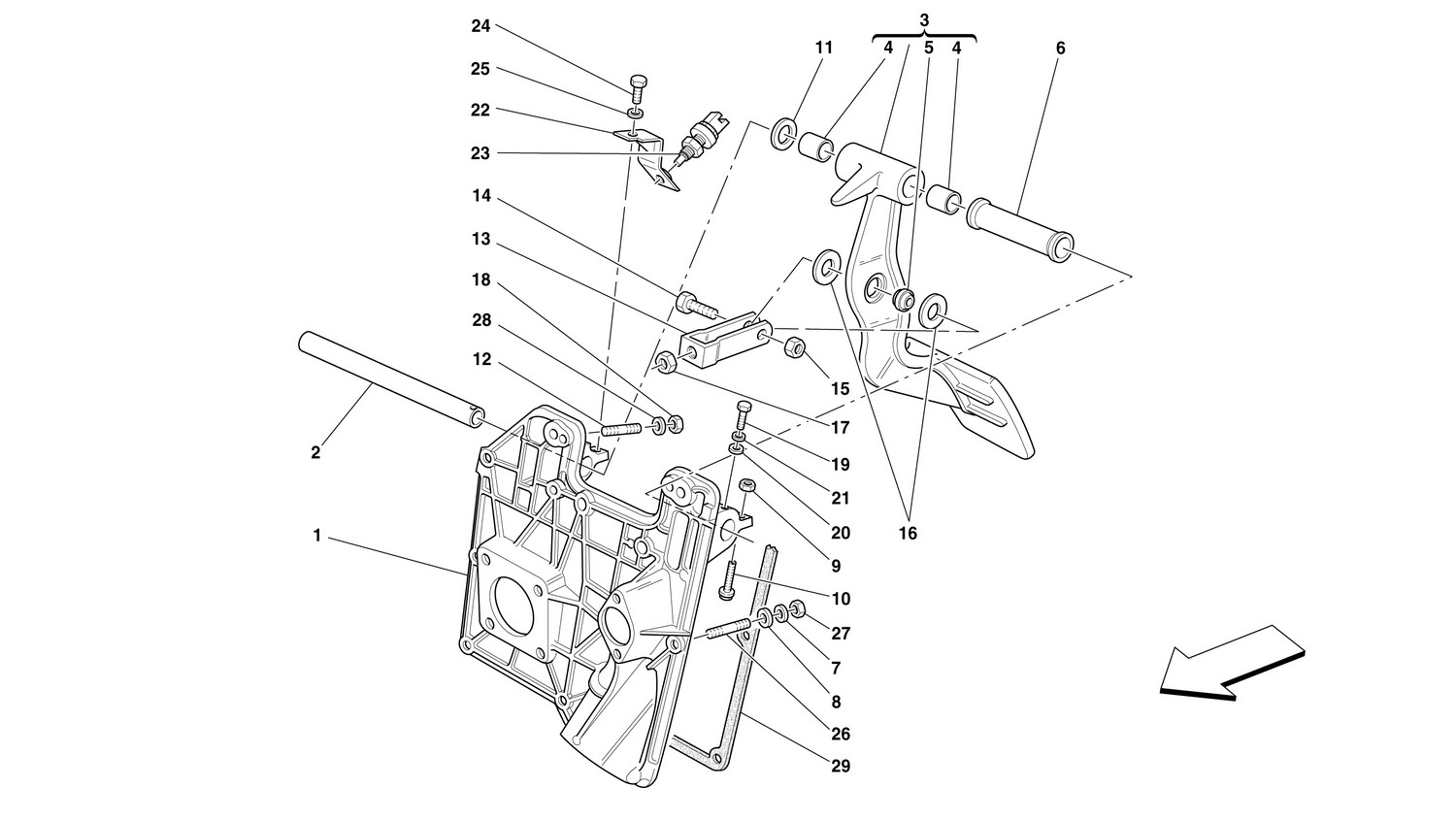 Schematic: Pedals