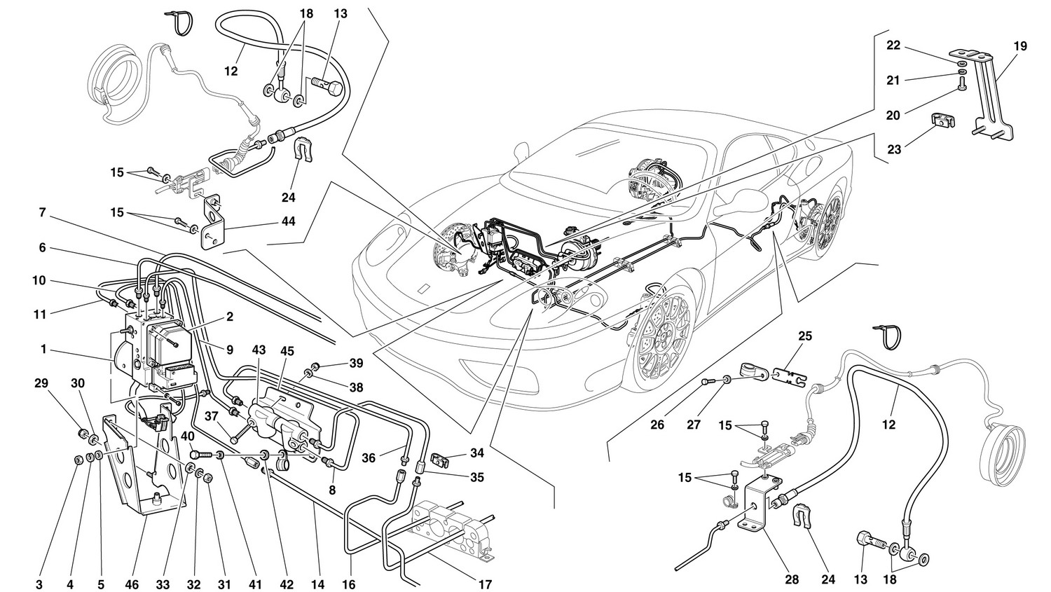 Schematic: Brake System