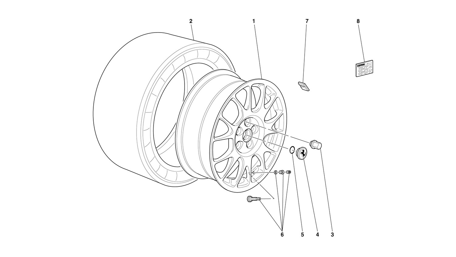 Schematic: Wheels