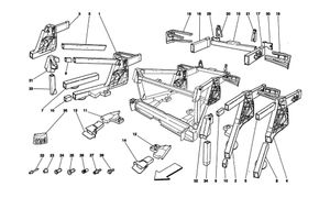 Frame - Rear Elements Sub-Groups