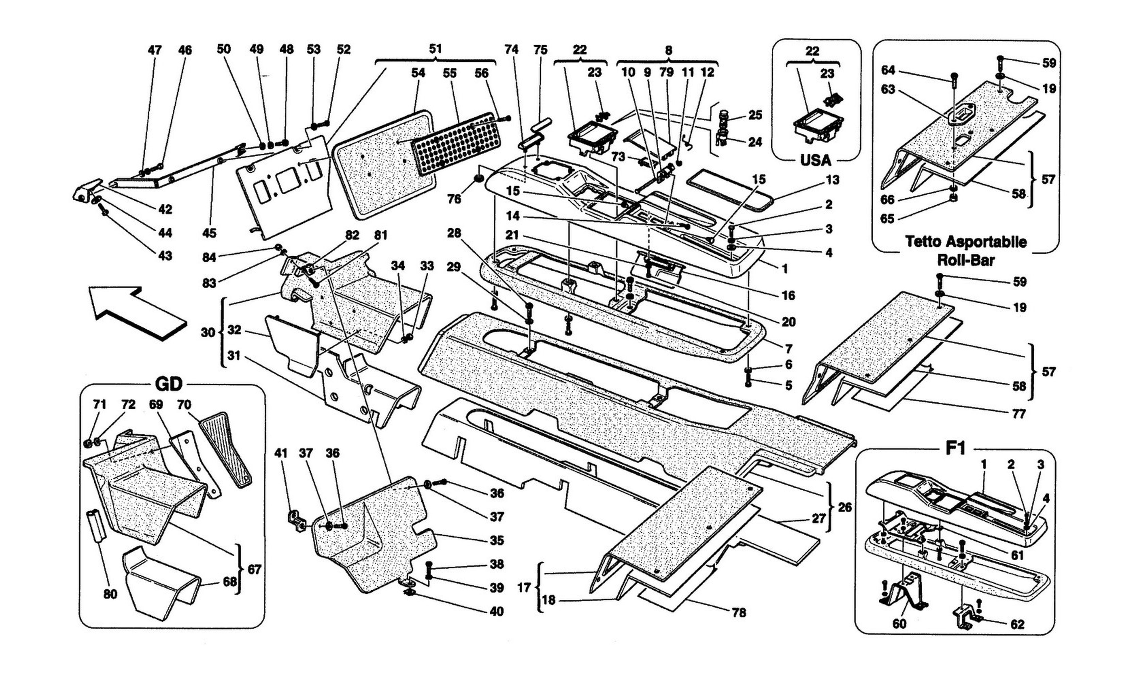 Schematic: Tunnel - Framework And Accessories