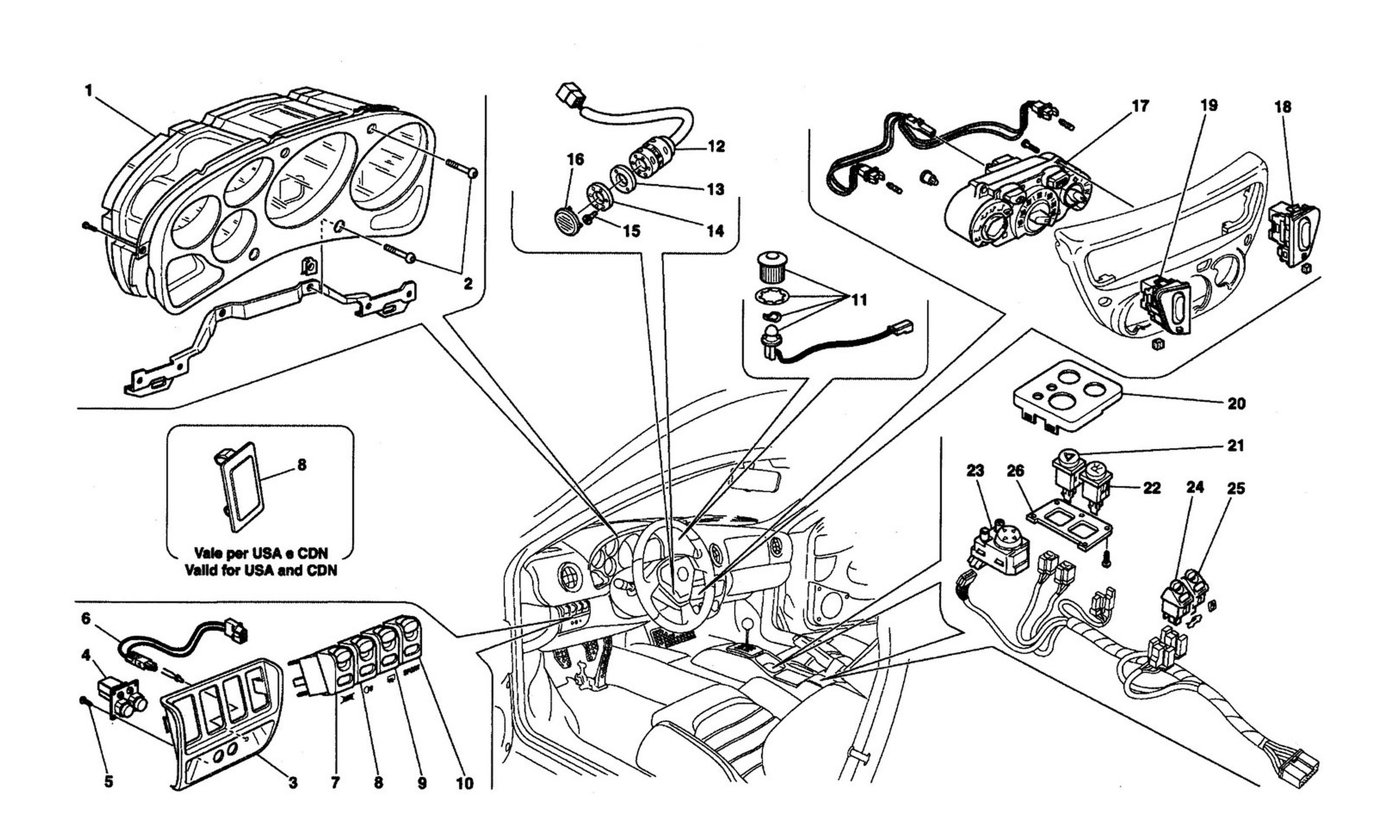 Schematic: Dashboard Instruments