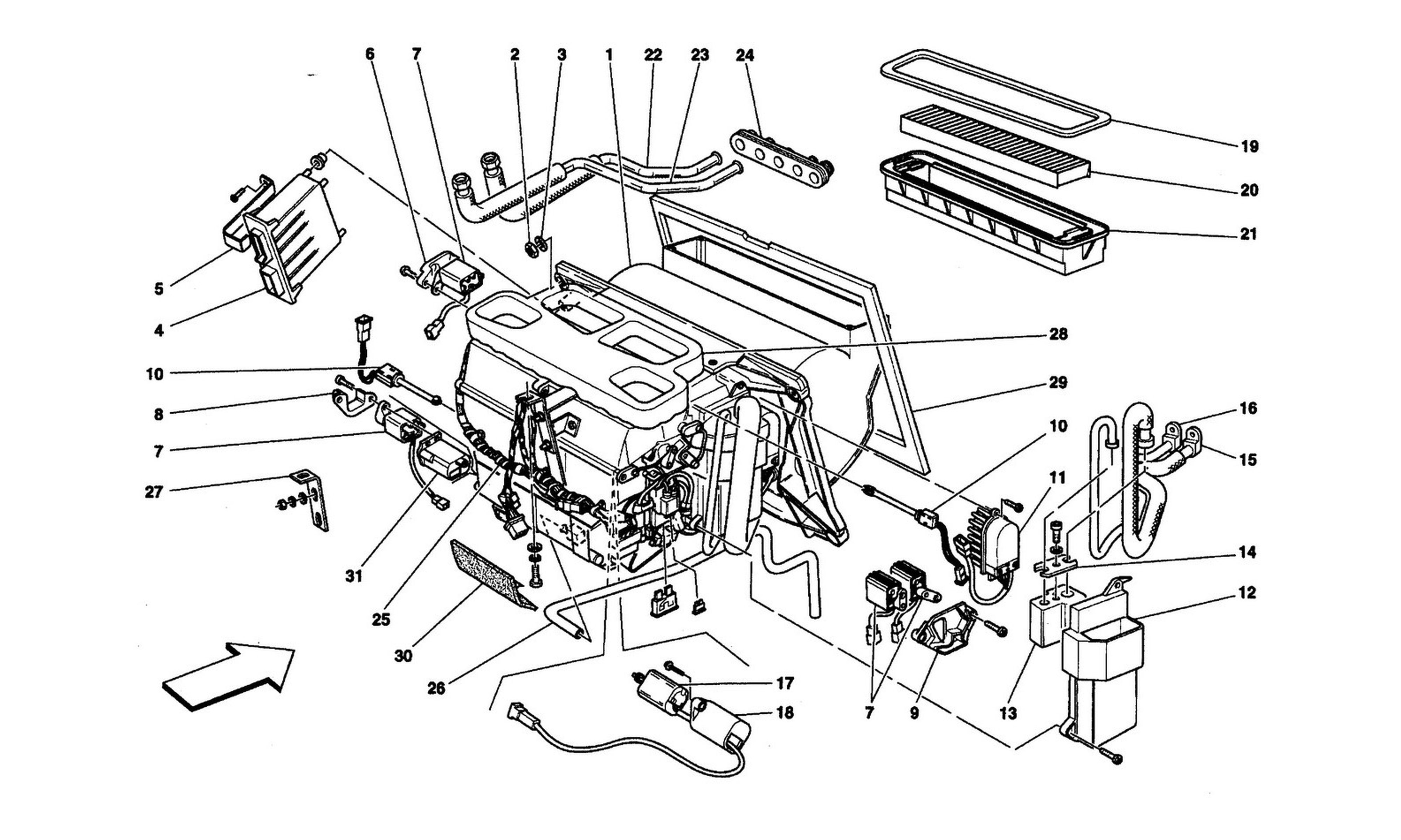 Schematic: Evaporator Unit