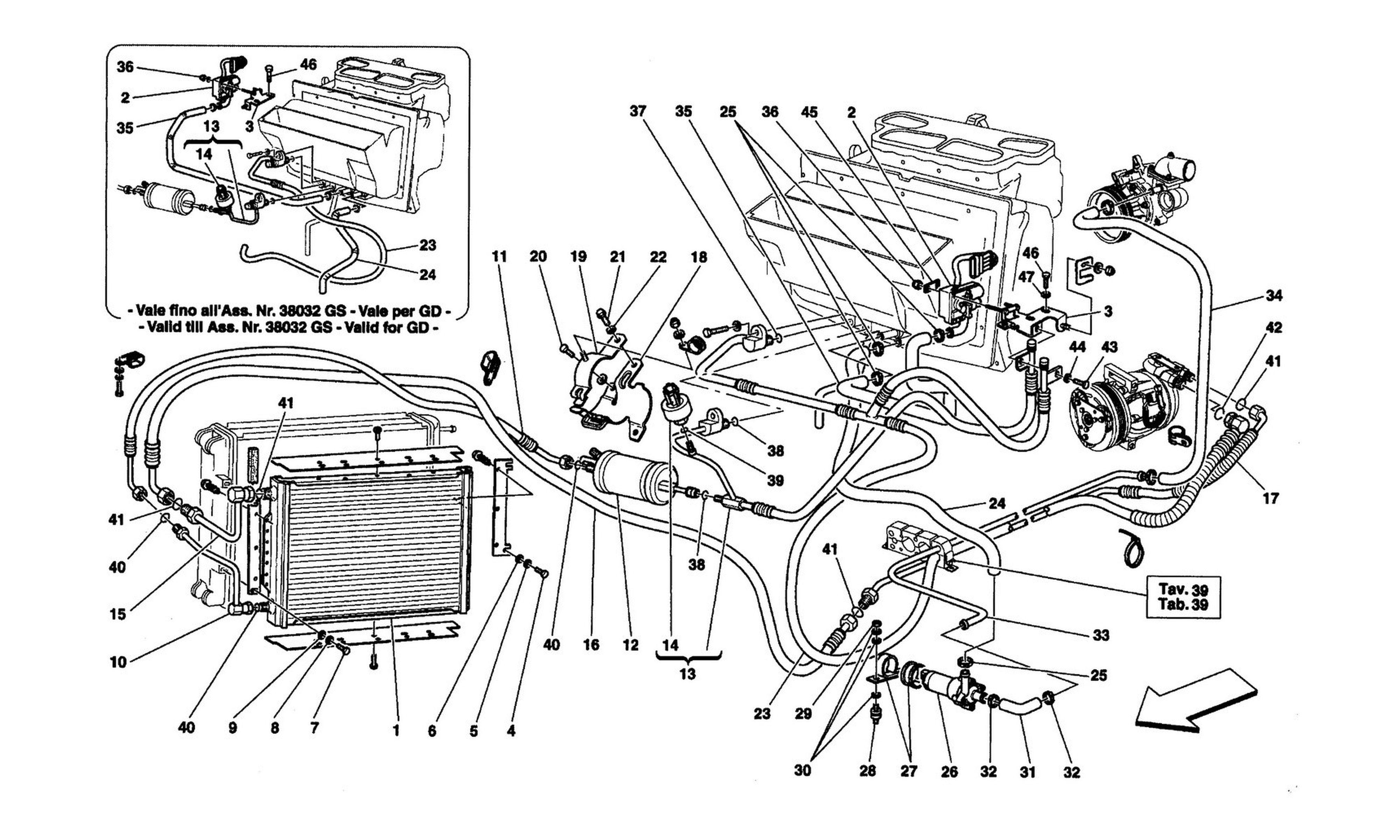 Schematic: Air Conditioning System