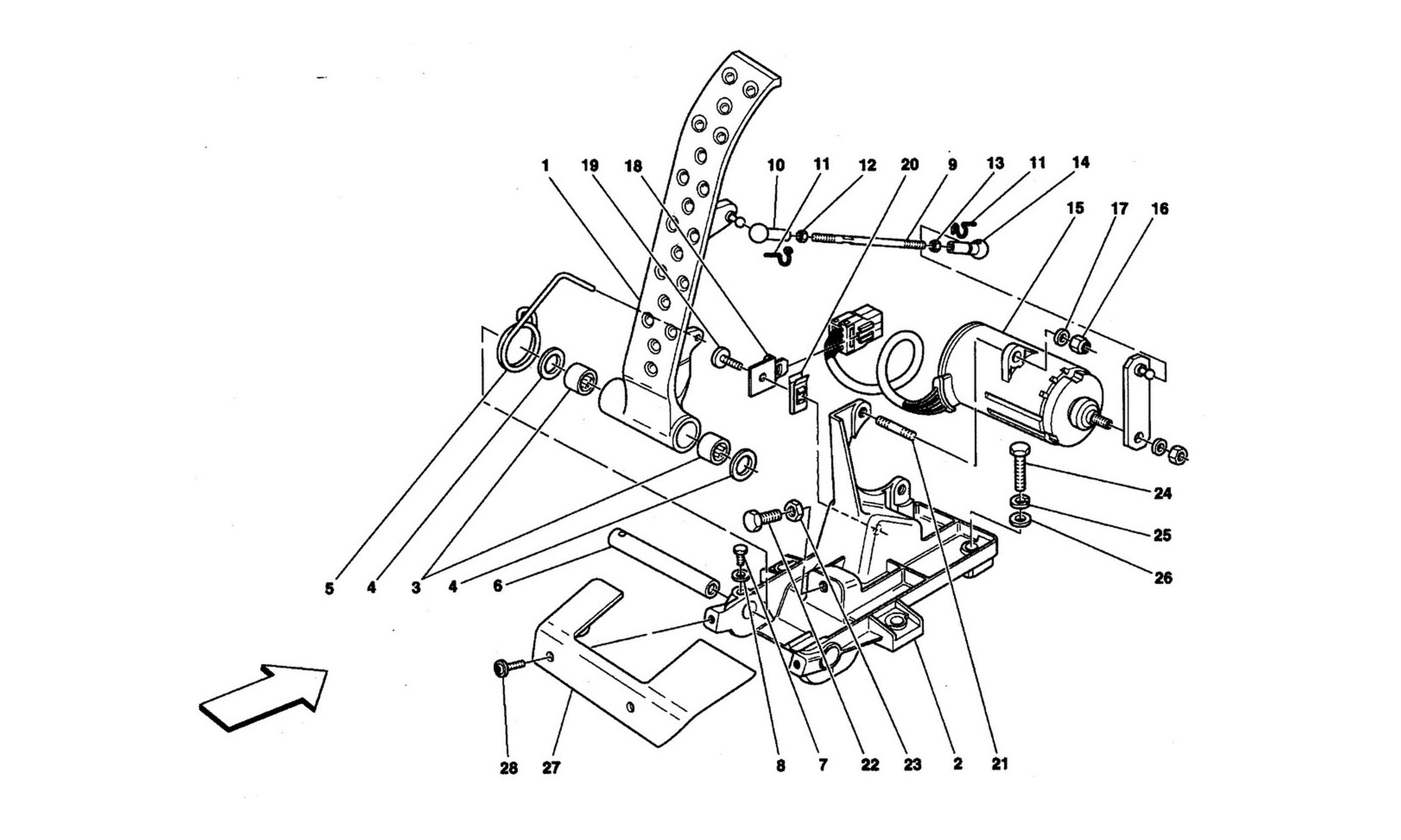 Schematic: Electronic Accelerator Pedal