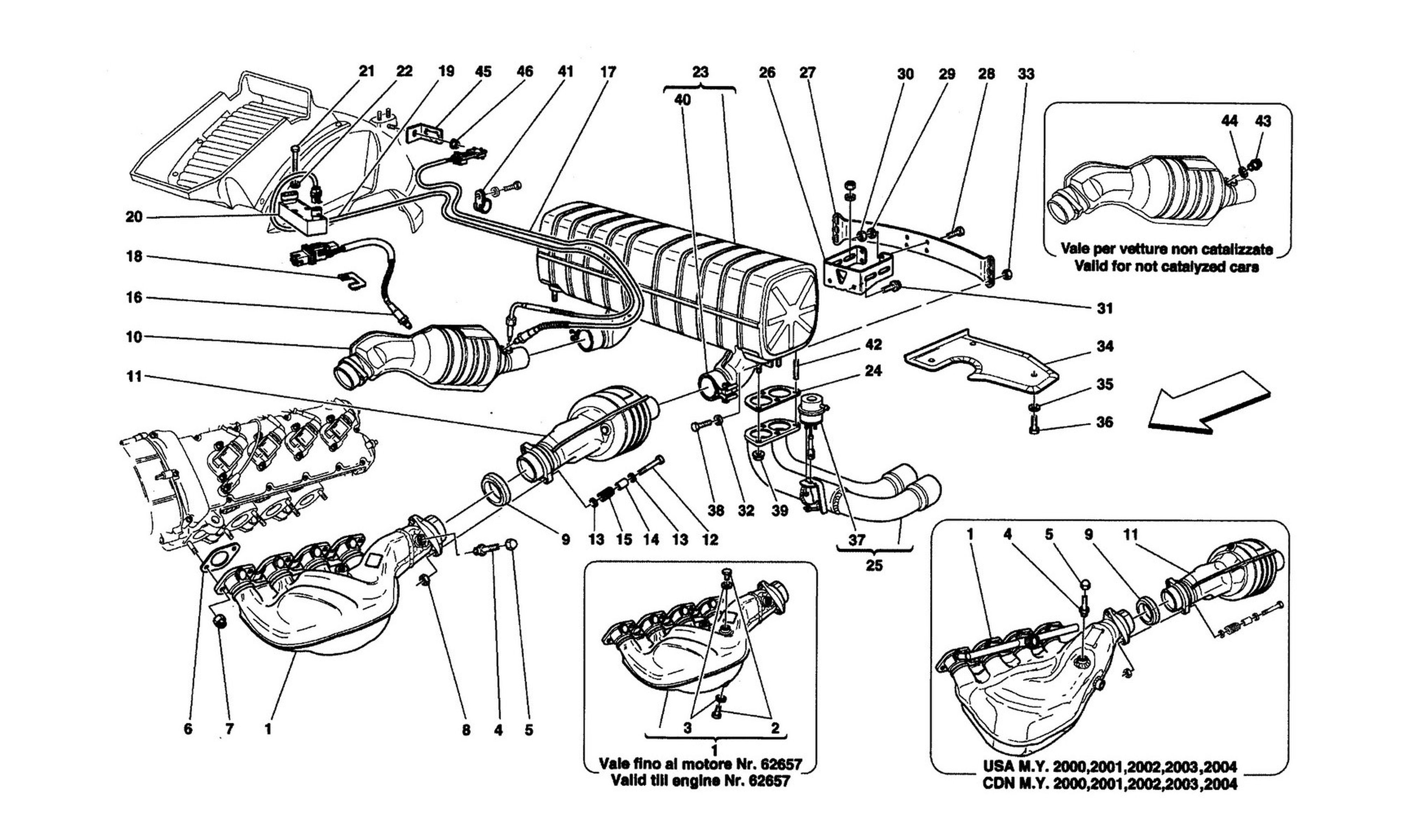 Schematic: Exhaust System