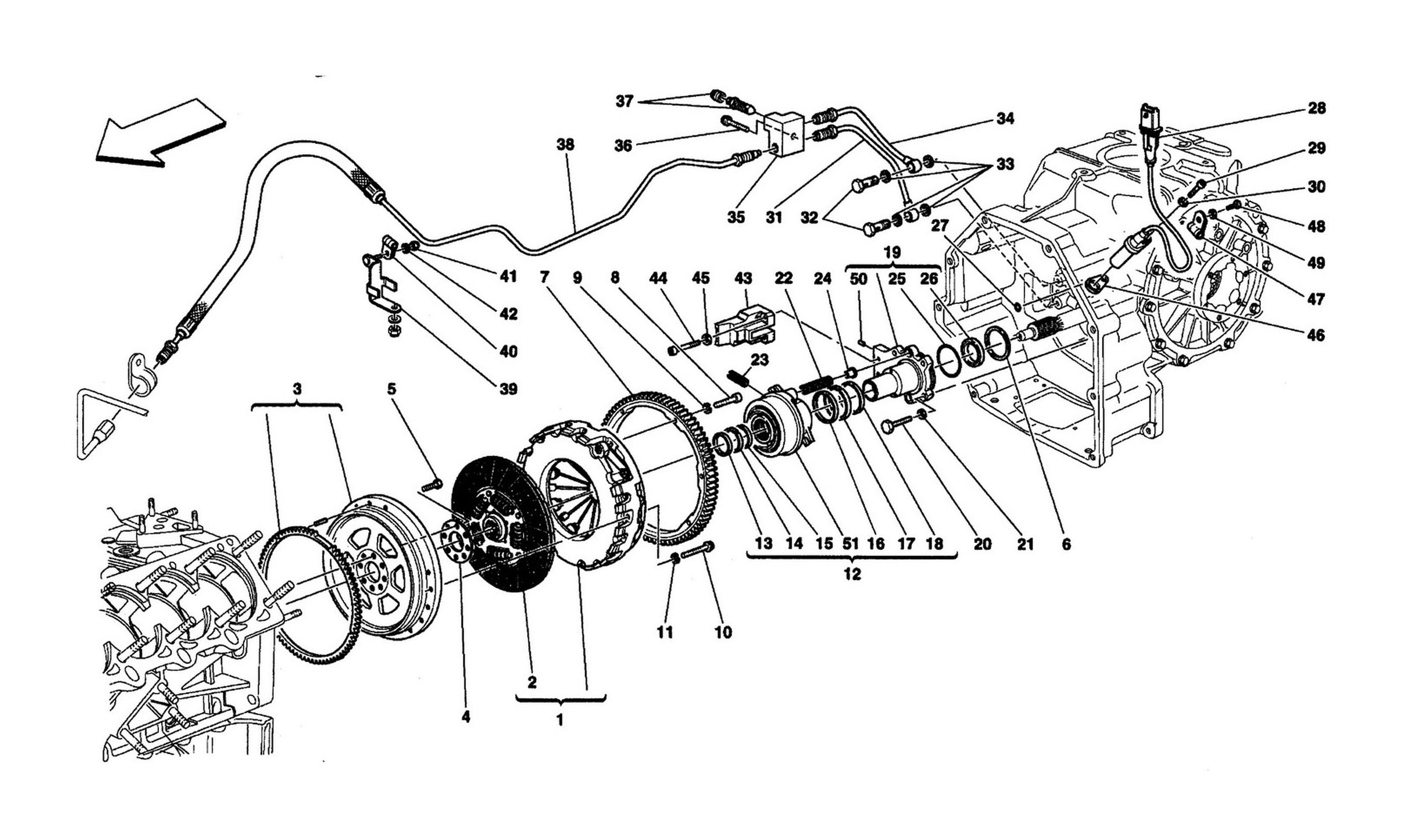 Schematic: Clutch And Controls -Not For F1-