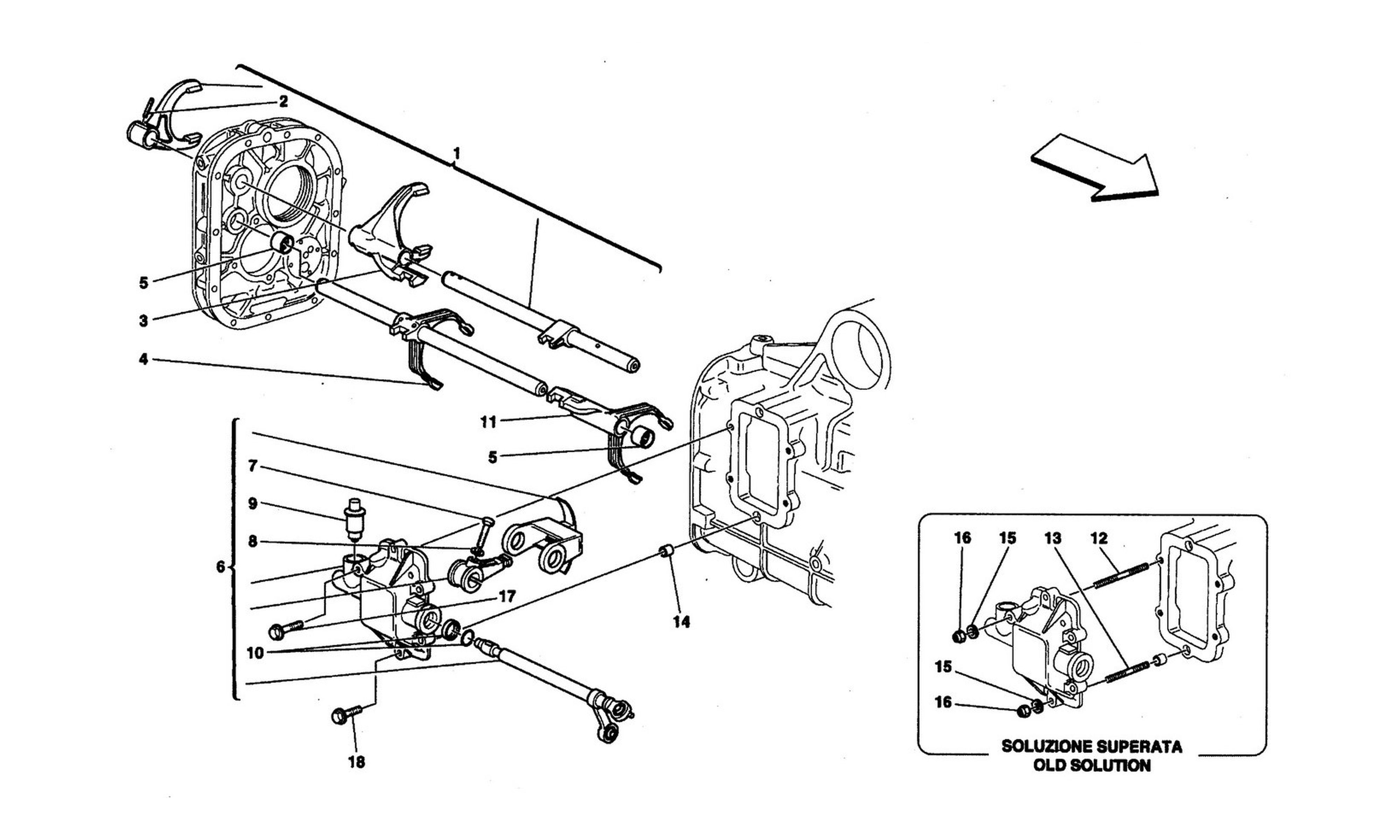 Schematic: Inside Gearbox Controls