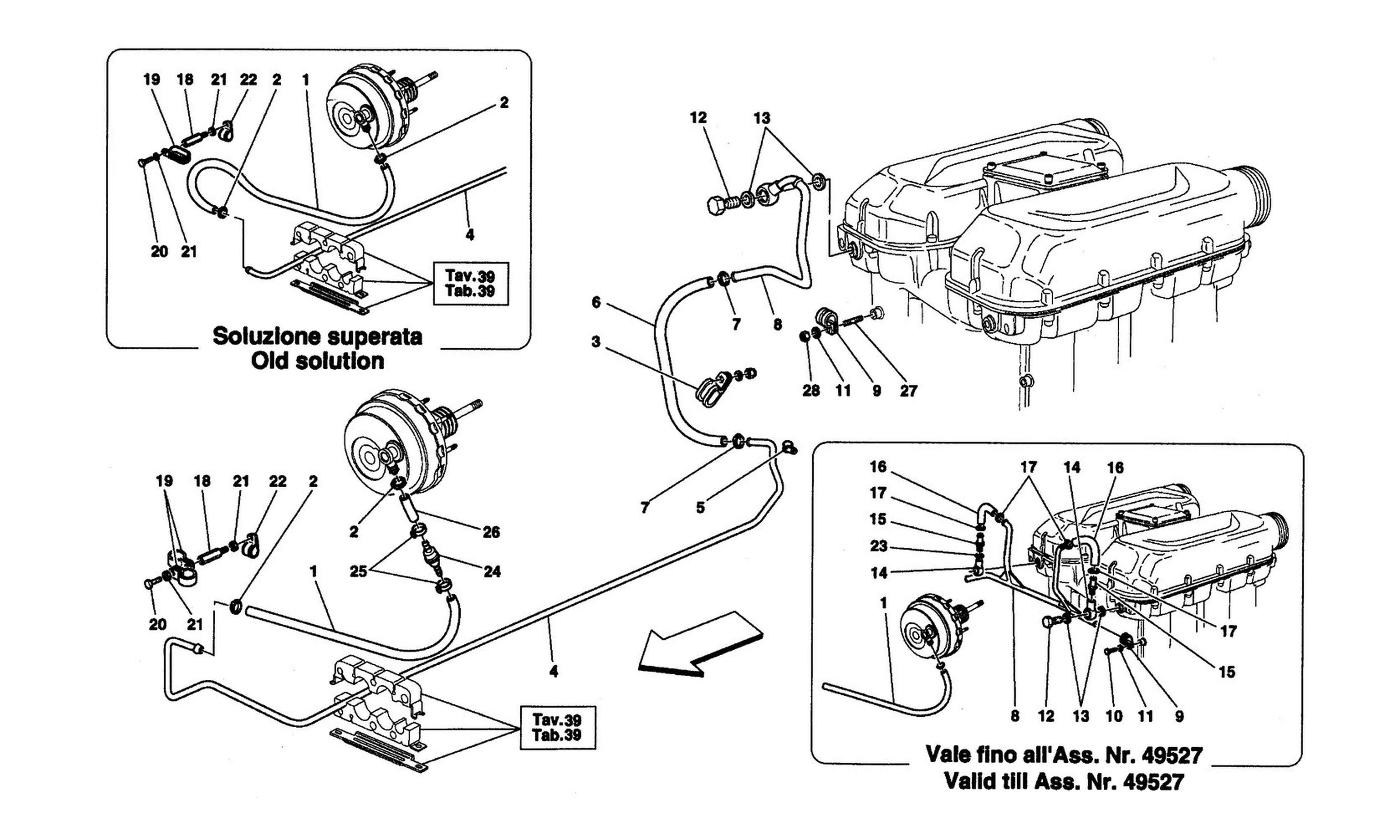 Schematic: Brake Booster System