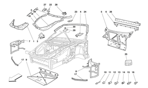 Frame - Complete Front Part Structures And Plates